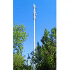 Telecomunicación monopolar de acero de Wifi de la torre de antena de 80 metros