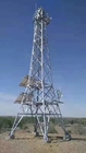Torre de comunicación móvil de la estructura de acero del ángulo microonda de los 20m - del 100m