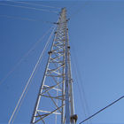 Torre Legged del alambre de la comunicación los 72m 3 Guyed