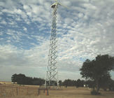 torre de antena por satélite del enrejado de los 60m 36m/s TV