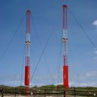 ISO2008 9001 galvanizó la torre de acero para la medición del viento
