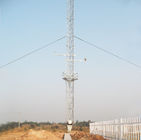 Torre móvil multifuncional de acero del alambre de Q345 Guyed