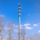 los 80m galvanizaron la torre de acero monopolar de la comunicación móvil