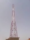 La inmersión caliente de la torre móvil de la telecomunicación de Rdu los 80m galvanizó el acero