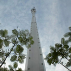 La torre de acero monopolar poste de la telecomunicación 15 metros pulveriza revestido