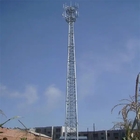 instalación fácil galvanizada sumergida caliente de la torre de antena celular de acero de los 20m