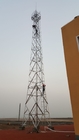 Torre de antena de comunicación de celosía tubular de acero de 3 patas 20m \ 30m