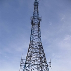 Torre de mástil de antena tubular galvanizada en caliente de 3 patas
