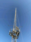 Q235 galvanizó el equipo de radio de la difusión de TV de la célula del ángulo de las piernas móviles de acero de la torre 4