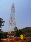 los 30m 3 torre de acero del enrejado de las telecomunicaciones de WIFI de Internet de la pierna 5G de la pierna 4 autosuficiente