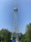 Torre de acero galvanizada de las telecomunicaciones del teléfono móvil de la torre de Internet de la INMERSIÓN caliente Q345 5g
