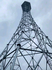 Torre de acero galvanizada de las telecomunicaciones del teléfono móvil de la torre de Internet de la INMERSIÓN caliente Q345 5g