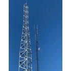 Equipo de radio de la difusión de TV de la célula de la resistencia del viento de las piernas móviles de la torre cuatro