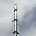 Torre de acero monopolar afilada octagonal del ISO 9001 los 40m