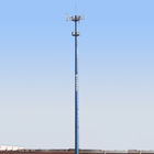 torre de acero monopolar de 32m/S los 40m para la comunicación
