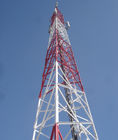 4 torre de acero del ángulo de la comunicación de la microonda 5G de las piernas