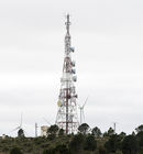 4 torre de acero del ángulo de las piernas 30m/S Q235 para la telecomunicación