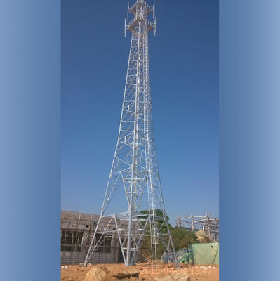 Torre de acero del ángulo Legged 4 de la microonda los 80m de ChangTong
