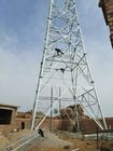 Torre de antena autosuficiente del acero los 40m del ángulo