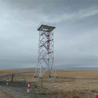 Guardia de galvanización caliente de acero Watch Tower del ángulo 30M/S