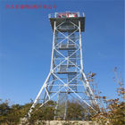 Los fenómenos de acero de Observation Tower Meteorological del guardia del enrejado del ángulo miran