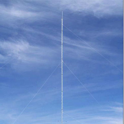 torre de radio autosuficiente del G/M del acero Q235 de los 50m para el parque