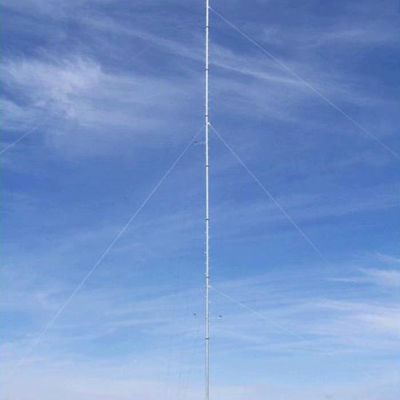 torre de radio autosuficiente del G/M del acero Q235 de los 50m para el parque