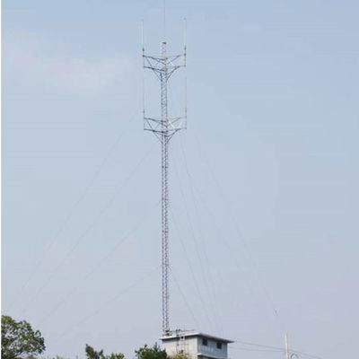 torre de radio autosuficiente del G/M del acero Q235 de los 50m para el parque