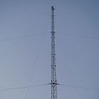 Acero adaptable del reborde de ASTM de la conexión 36m/S Guyed de la torre estándar del alambre y alear el acero estructural