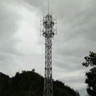 La antena de acero tubular galvanizada del tubo de la torre de la telecomunicación enreja Legged de acero de la torre 4 modificada para requisitos particulares