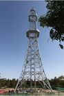 La ISO certificó la torre de antena autosuficiente galvanizada de Q345 TV