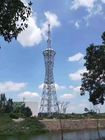 radio de los 262ft Cdma y torre de acero de moda de la televisión