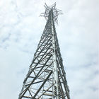 El ISO los 90m galvanizó la torre Legged del palo del enrejado 3