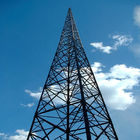 3 torre de antena de acero del Hdg de las telecomunicaciones de radio de la microonda de la pierna 60m