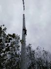 Antena octagonal el 15M Monopole Telecommunications Tower poste de la industria Q235 para la difusión