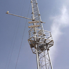 Q345 galvanizó la telecomunicación de acero tubular de la torre