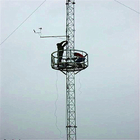 Enrejado galvanizado de la señal de comunicación de la torre del alambre de Guyed de la inmersión caliente