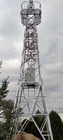 Supervisión de las torres de Forest Fire Observation Galvanized Steel cuatro pies