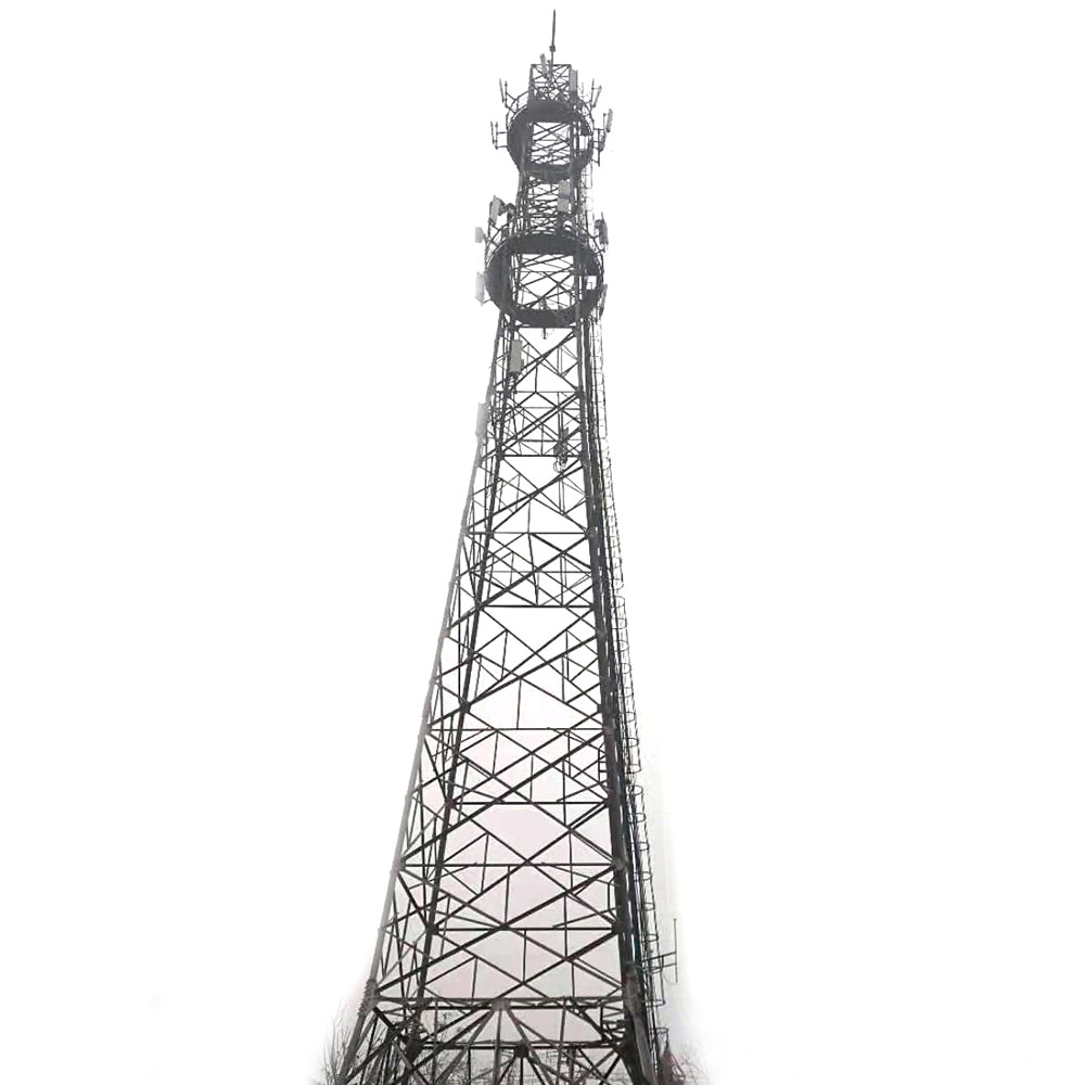 Torre Legged del acero 4 de radio del ángulo de la televisión