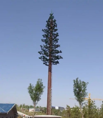 torre del camuflaje del palo del monopolo de la antena de los 30m para la comunicación móvil