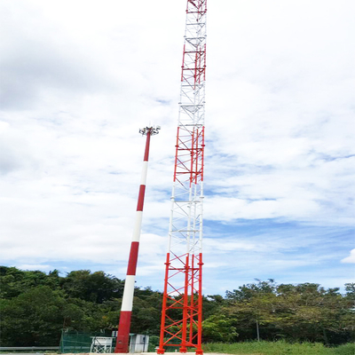 Torre Legged Q235 Q345 los 60m del estándar 3 del ANSI TIA-222-G del GB