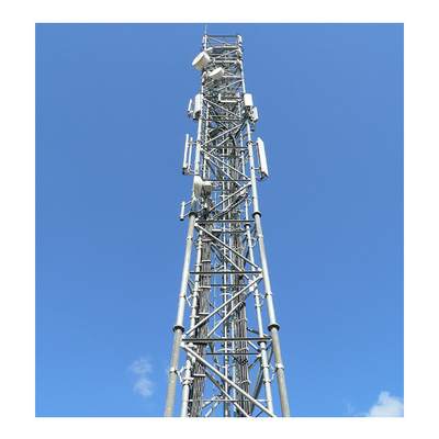 la torre Legged de las telecomunicaciones 3 de los 70m G/M galvanizó la estructura del ángulo de la barra de acero